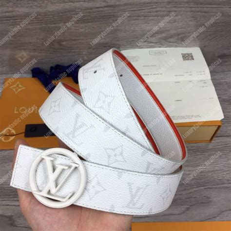 cintura louis vuitton bianca e nera reversibile|Cinture da uomo Louis Vuitton .